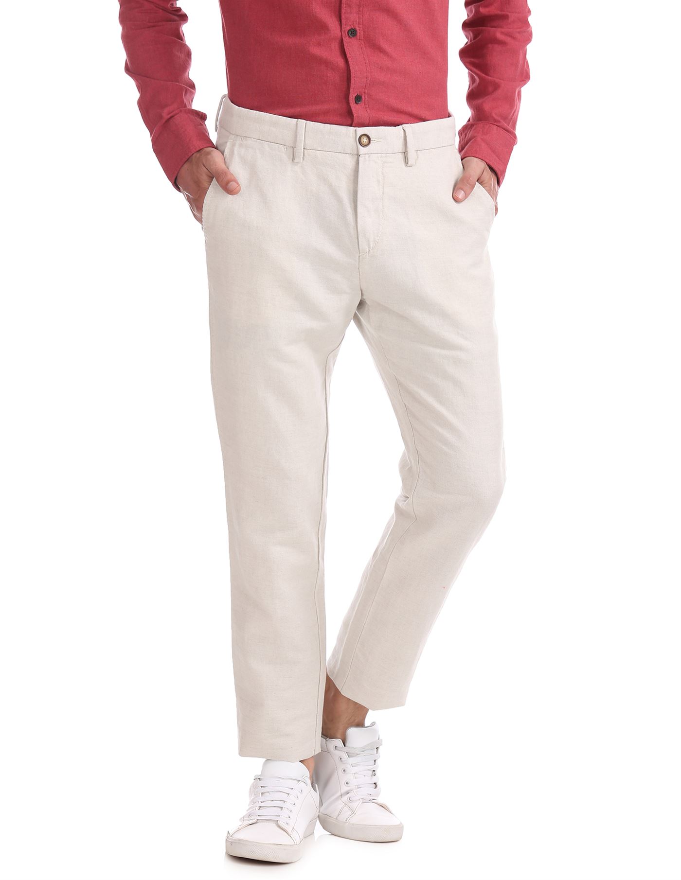 Off white trousers on sale mens